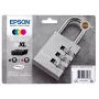 Epson Padlock multipack 4 colori 35XL DURABrite Ultra inchiostro