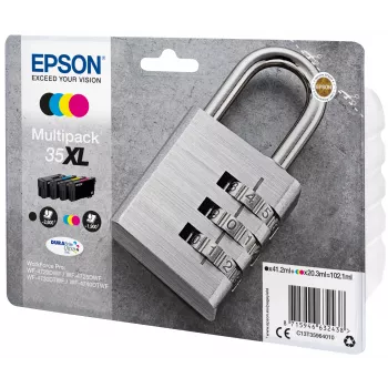 Epson Padlock multipack 4 colori 35XL DURABrite Ultra inchiostro