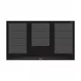 Siemens EX975LXC1E piano cottura nero, acciaio inox piano cottura a induzione da incasso con 5 zone