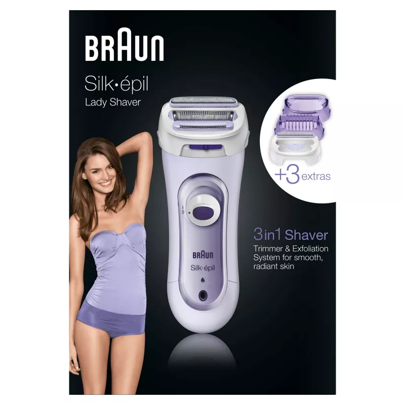 Braun Silk-épil LS 5560 1 testina viola