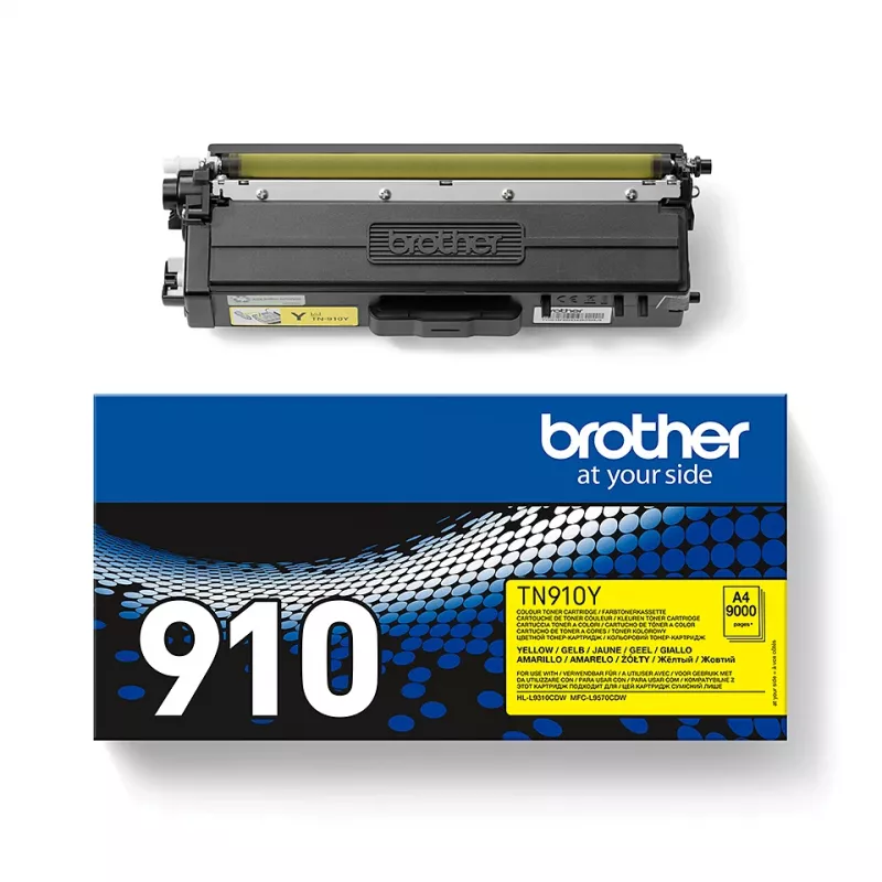 Toner Brother TN910Y Ultra Jumbo 10000 pagine giallo
