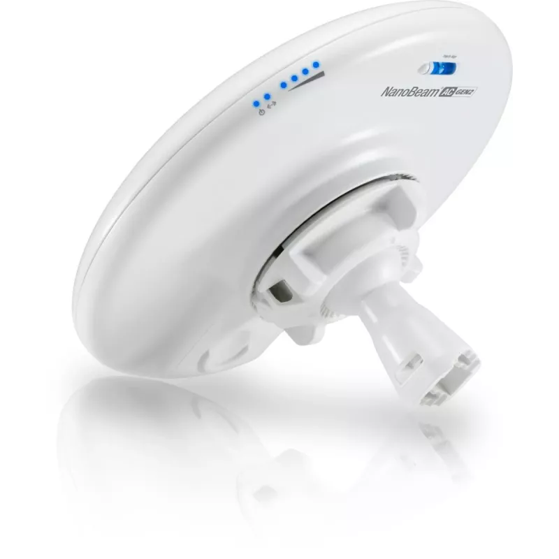 UBIQUITI NETWORKS access point Nano Beam Ac Gen2 Nbe-5ac-gen2 Airmax Atheros MIPS 74kc bianco