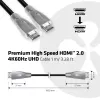 Club 3D CAC-1311 cavo Premium High Speed HDMI 2.0, 4K60Hz, maschio/maschio, 1 m, nero