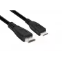 Club 3D CAC-1350 cavo da Mini HDMI a HDMI 2.0, 4K60Hz, maschio/maschio, 1 m, nero