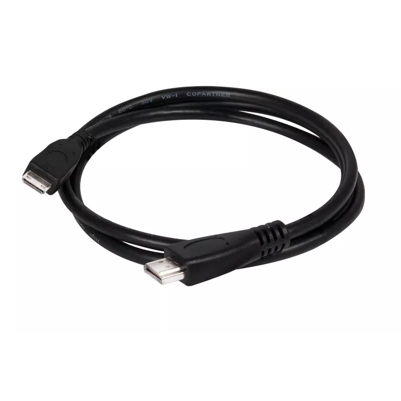 Club 3D CAC-1350 cavo da Mini HDMI a HDMI 2.0, 4K60Hz, maschio/maschio, 1 m, nero