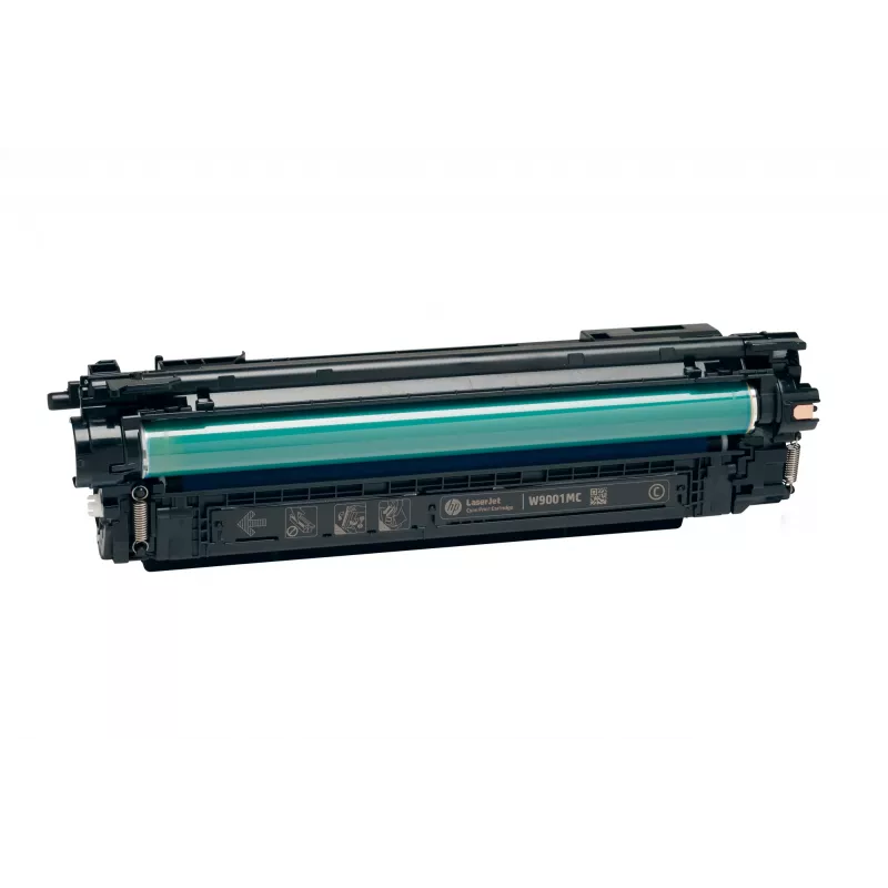 HP 655A cartuccia toner LaserJet originale ciano, 10500 pagine, ciano, 1 pz.