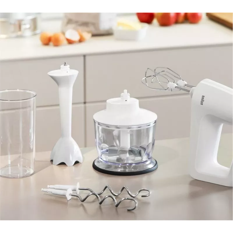 Braun HM 3135 WH frullatore a mano 500 W grigio, bianco