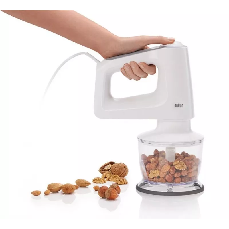 Braun HM 3135 WH frullatore a mano 500 W grigio, bianco