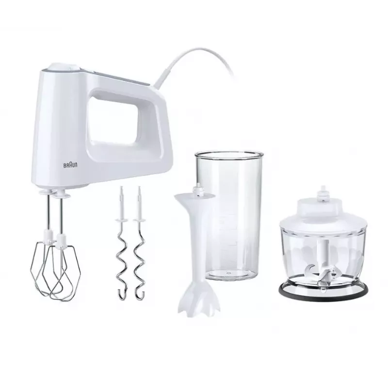 Braun HM 3135 WH frullatore a mano 500 W grigio, bianco