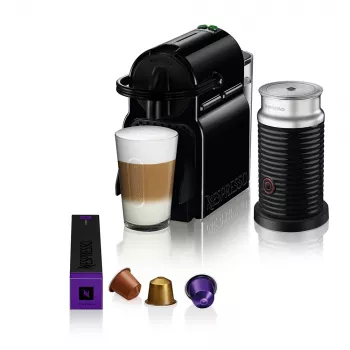 Macchina per caffè espresso a capsule De’Longhi Inissia EN 80.BAE, Nespresso, serbatoio acqua 0,7 L, 19 bar, nero