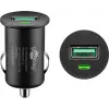 Caricabatterie da auto Goobay 18 W Quick Charge 3.0 nero