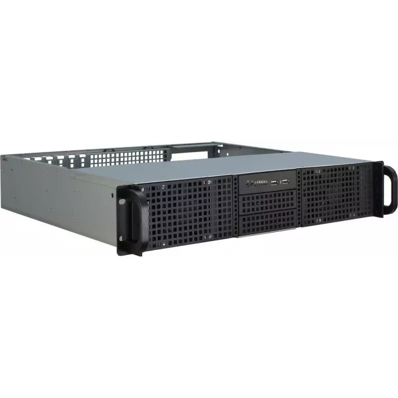 Case server Inter-Tech 2U-20240 rack nero