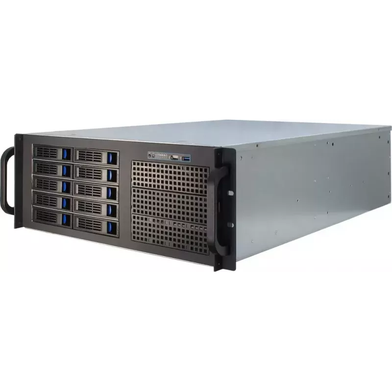 Case server Inter-Tech IPC 4U-4410 rack nero