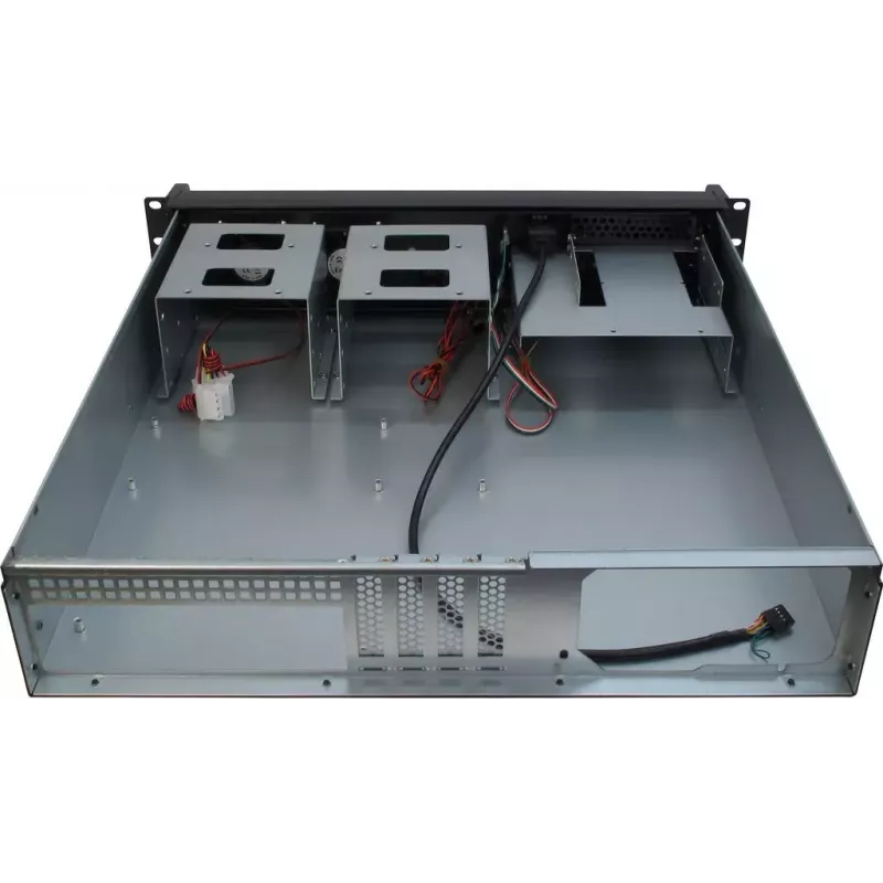 Case server Inter-Tech 2U-2098-SK rack nero