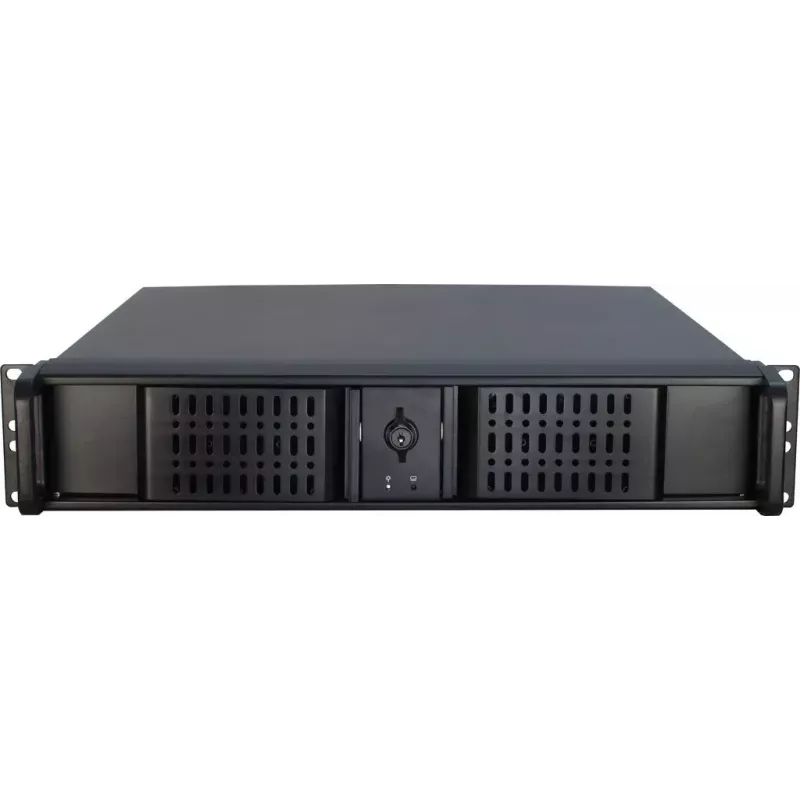Case server Inter-Tech 2U-2098-SK rack nero