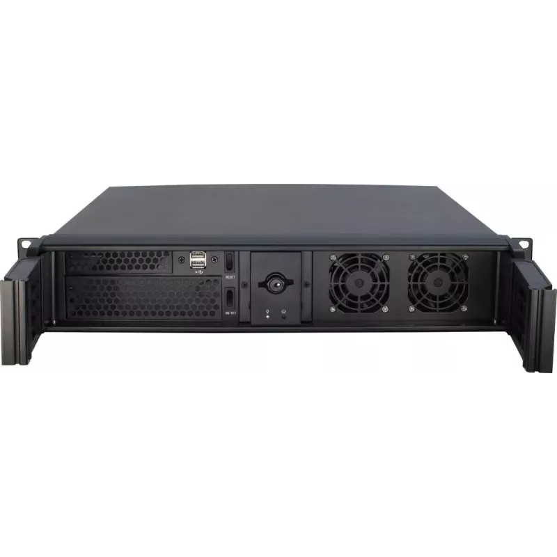 Case server Inter-Tech 2U-2098-SK rack nero