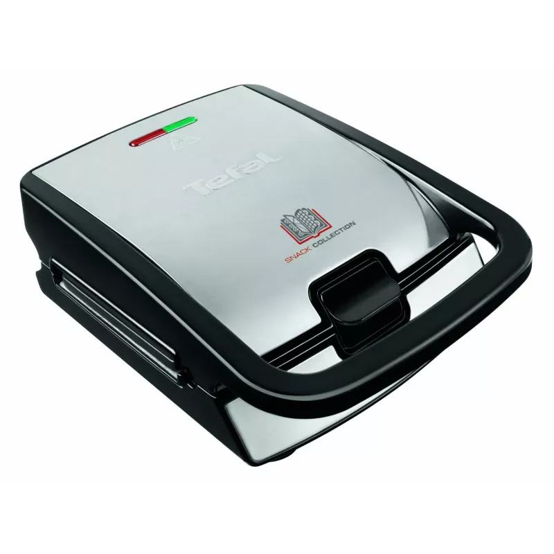 Tefal Snack Collection SW852D sandwich maker 700 W nero, acciaio inox