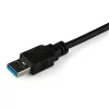 Cavo SATA-USB StarTech.com con UASP, nero, 6 Gbit/s, CE, FCC, 0 – 60 °C, -10 – 70 °C, 49 mm