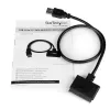 Cavo SATA-USB StarTech.com con UASP, nero, 6 Gbit/s, CE, FCC, 0 – 60 °C, -10 – 70 °C, 49 mm