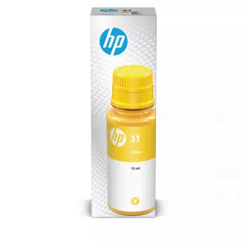 Flacone d'inchiostro HP 31 giallo originale 1VU28AE