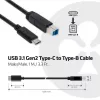 CLUB3D cavo USB 3.1 Gen2 Type-C a Type-B maschio/maschio, 1 m / 3.3 Ft.