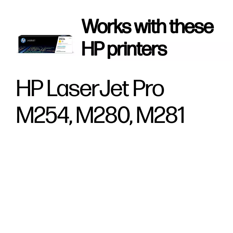 HP 203A cartuccia toner LaserJet originale giallo