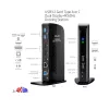 CLUB3D docking station USB3.2 Gen1 tipo A o C Dual Display 4K60Hz certificata DisplayLink®