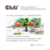 CLUB3D docking station USB3.2 Gen1 tipo A o C Dual Display 4K60Hz certificata DisplayLink®