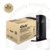 CLUB3D docking station USB3.2 Gen1 tipo A o C Dual Display 4K60Hz certificata DisplayLink®