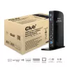 CLUB3D docking station USB3.2 Gen1 tipo A o C Dual Display 4K60Hz certificata DisplayLink®
