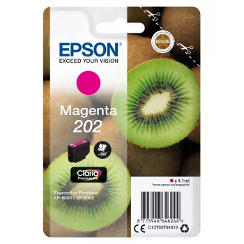 Epson Kiwi confezione singola magenta 202 Claria Premium cartuccia d'inchiostro