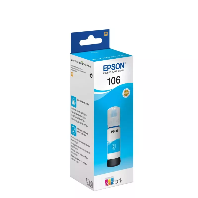 Epson EcoTank 106 flacone d'inchiostro ciano