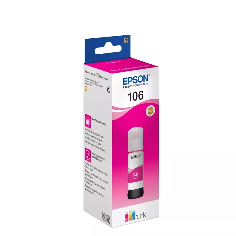 Epson Ecotank 106 flacone d'inchiostro magenta