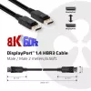 Club 3D CAC-2068 cavo DisplayPort 1.4, HBR3, 32,4 Gbps, 8K60Hz, M/M, 2 m, nero