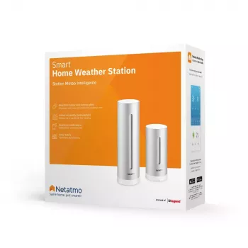 Netatmo NWS01-EC stazione meteo digitale alluminio batteria/USB Wi-Fi