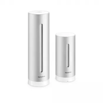 Netatmo NWS01-EC stazione meteo digitale alluminio batteria/USB Wi-Fi