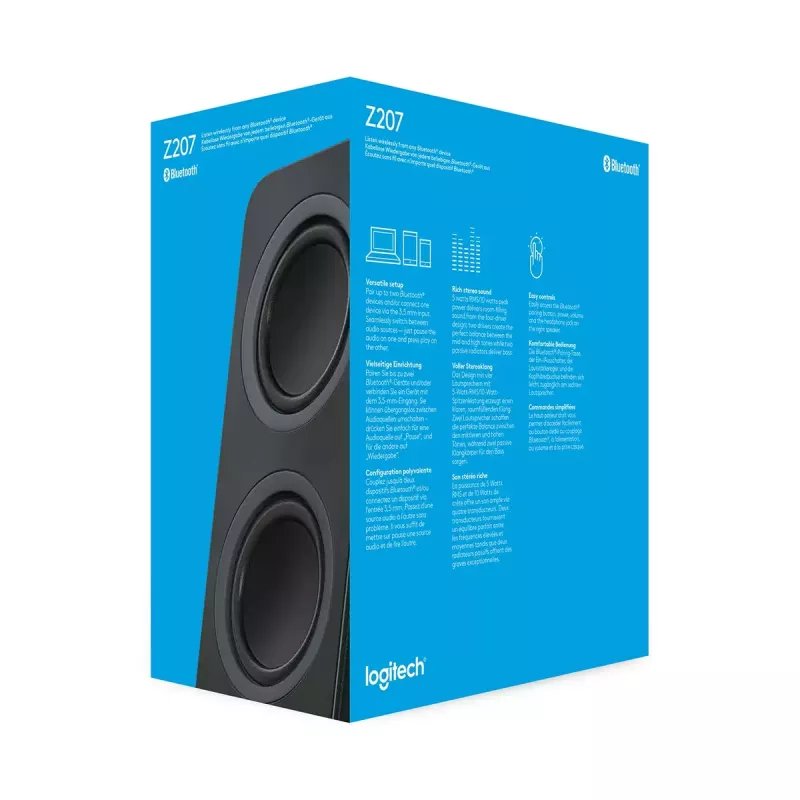 Altoparlante Logitech Wireless Bluetooth nero 980-001295