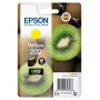 Epson Kiwi confezione singola giallo 202 Claria Premium Ink, capacità standard, giallo, inchiostro pigmentato, 4,1 ml, 1 pz., 300 pagine