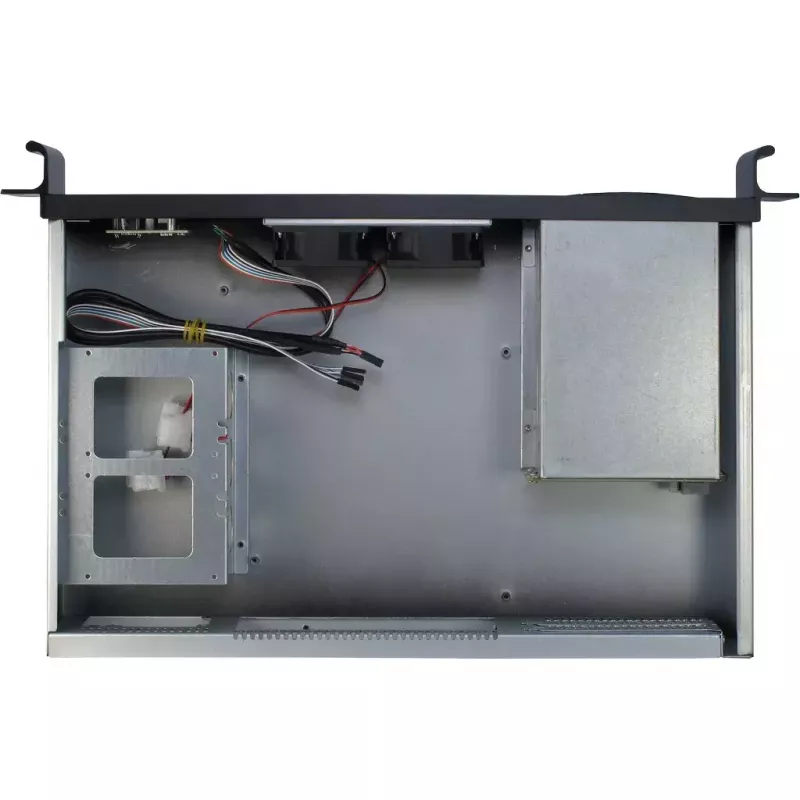 Case server Inter-Tech 1.5U-1528L rack nero