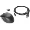 HP mouse Wireless Premium, ambidestro, laser, RF Wireless, 1200 DPI, nero