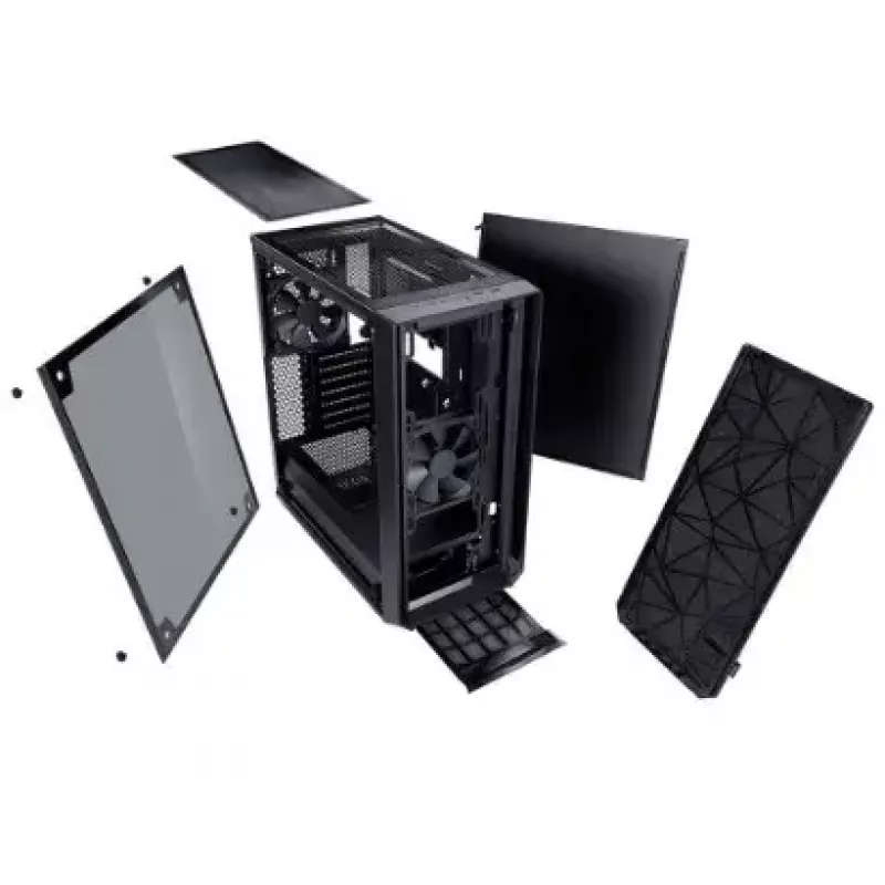 Case PC Fractal Design Meshify C Midi Tower nero