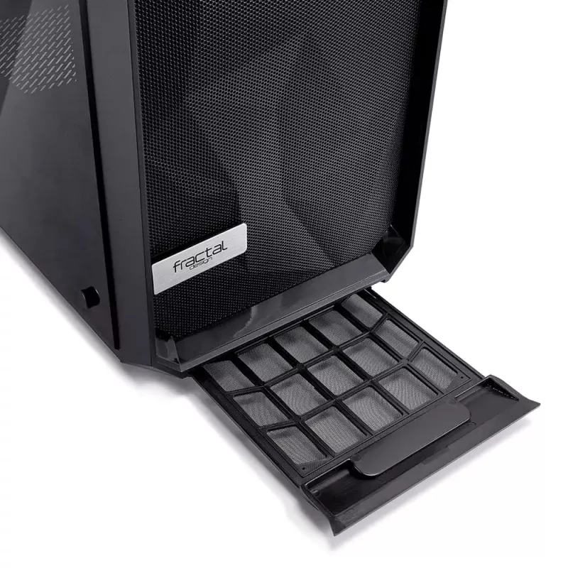 Case PC Fractal Design Meshify C Midi Tower nero