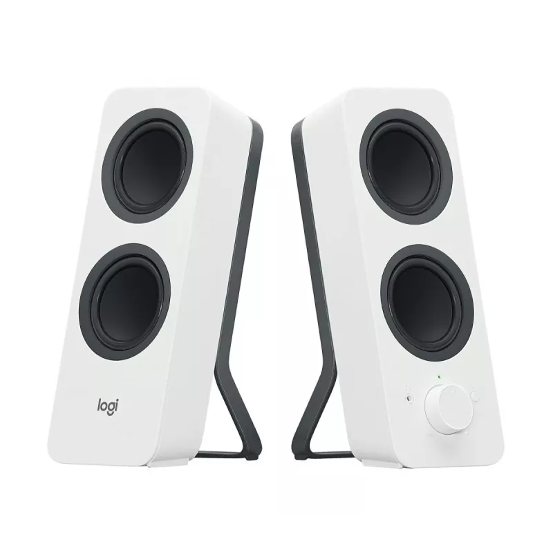LOGITECH Z207 altoparlanti per computer Bluetooth, bianco ghiaccio