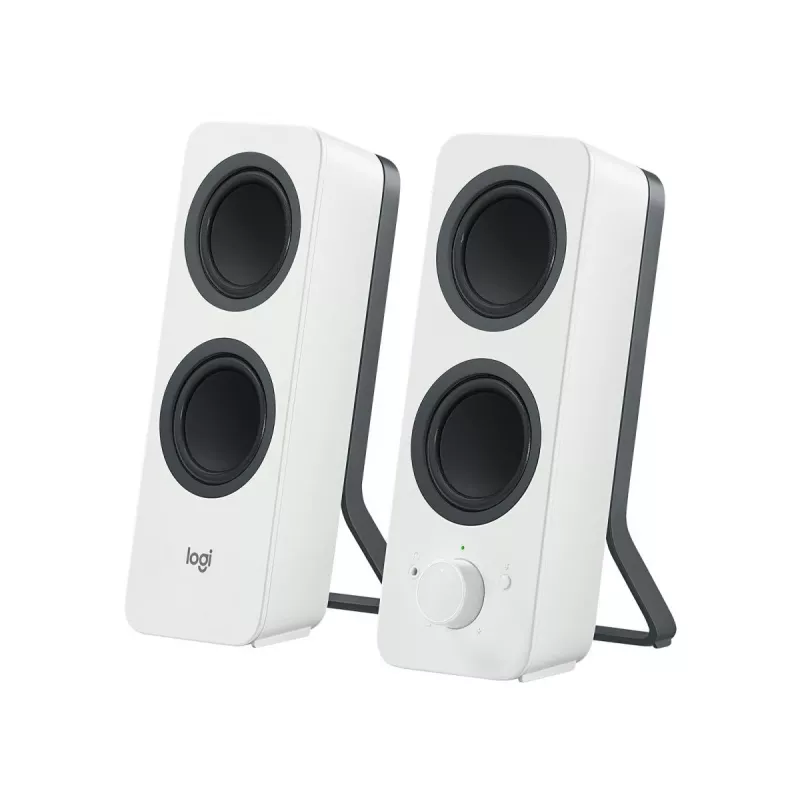 LOGITECH Z207 altoparlanti per computer Bluetooth, bianco ghiaccio