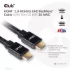 CLUB3D Cavo HDMI 2.0 4K60Hz RedMere 10m/32,8ft