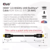 CLUB3D Cavo HDMI 2.0 4K60Hz RedMere 10m/32,8ft