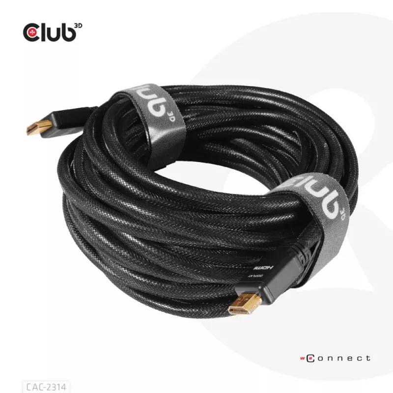 CLUB3D Cavo HDMI 2.0 4K60Hz RedMere 15m/49,2ft