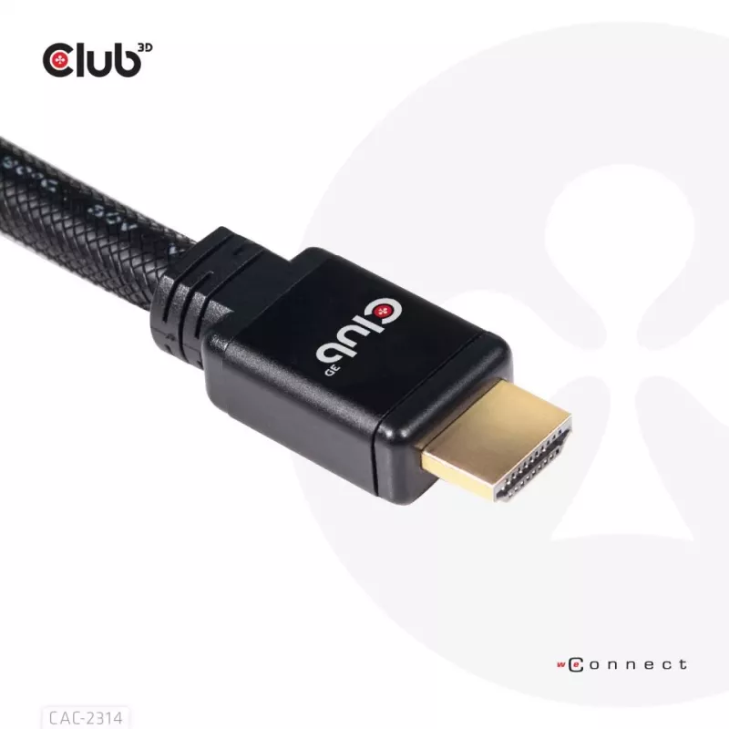 CLUB3D Cavo HDMI 2.0 4K60Hz RedMere 15m/49,2ft