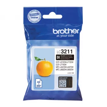 Brother LC3211BK Cartuccia d'inchiostro 1 pz. originale Capacità standard nero