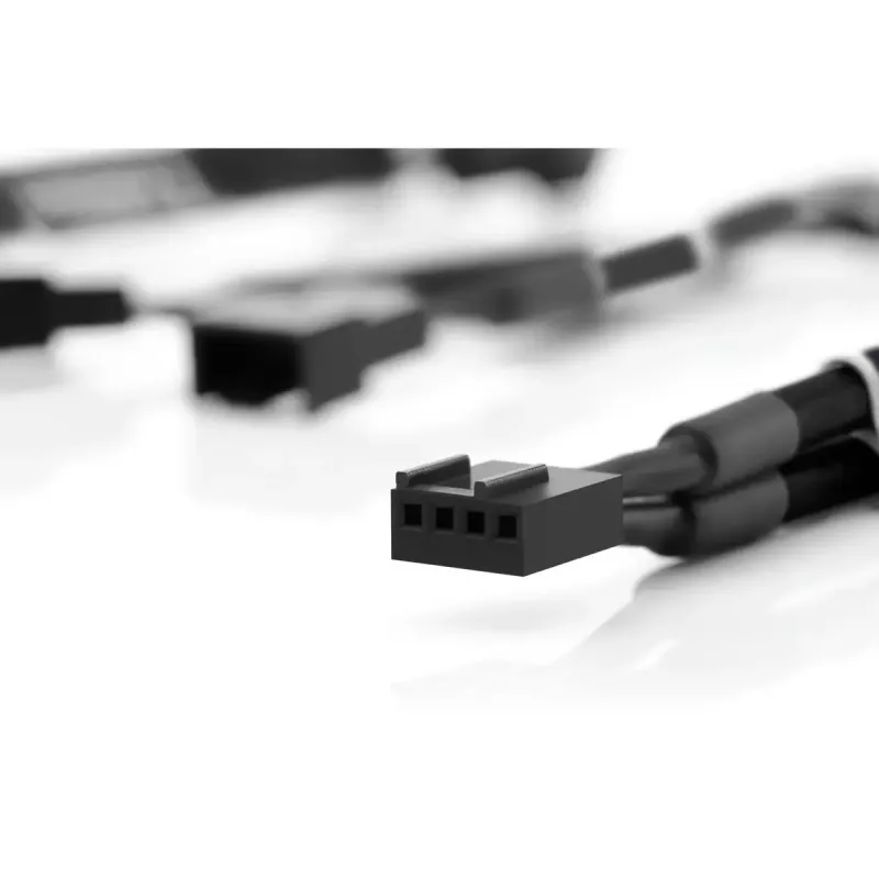 Noctua NA-SYC1 chromax.black set di cavi splitter a Y PWM a 4 pin, 3 pezzi